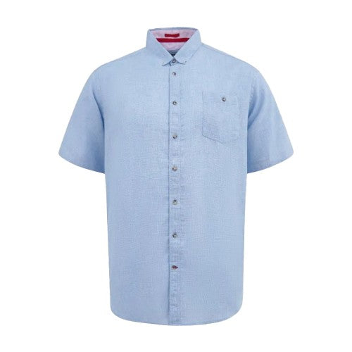Front - Duke Mens Clarke D555 Linen Kingsize Shirt