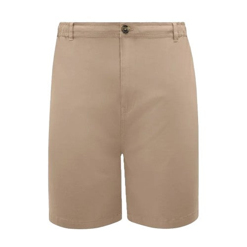 Front - Duke Mens Spencer D555 Stretch Elasticated Waist Kingsize Shorts