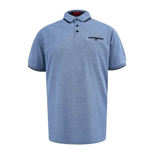 Front - Duke Mens Harvey D555 Pique Kingsize Polo Shirt