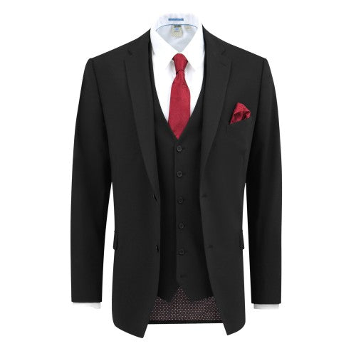 Front - Duke Mens D555 Ted 4 Way Stretch Suit Jacket