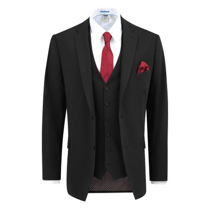 Front - Duke Mens D555 Ted 4 Way Stretch Suit Jacket