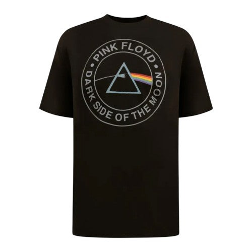 Front - Duke Mens Dark Side Of The Moon Darius D555 Pink Floyd Kingsize T-Shirt