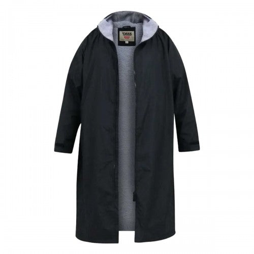 Front - Duke Mens Webber D555 Sherpa Lined Changing Robe