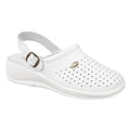Front - Dek Womens/Ladies Swivel Bar Clogs