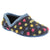 Front - Sleepers Womens/Ladies Jade Dotted Full Slippers