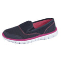 Front - Dek Womens/Ladies Superlight Twin Elastic Gusset Leisure Shoes