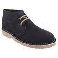 Front - Roamers Adults Unisex Real Suede Unlined Desert Boots