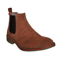 Front - Roamers Mens Casual Gusset Boots