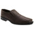 Front - Roamers Mens Superlite Twin Gusset Leather Shoes
