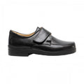 Front - Roamers Mens Extra Wide Fitting Touch Fastening Casual Shoes