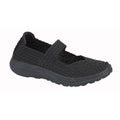 Front - Dek Womens/Ladies Elasticated Interlaced Bar Shoes