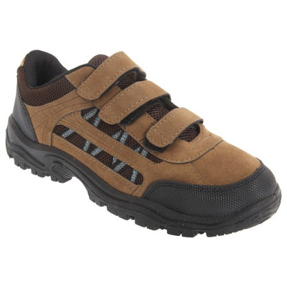Front - Dek Mens Ascend Triple Touch Fastening Trek Hiking Trail Shoes