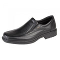 Front - IMAC Mens Leather Water Resistant Smart Shoes