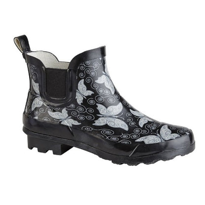 Front - Stormwells Womens/Ladies Butterflies Short Wellington Boots