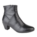 Front - Cipriata Womens/Ladies Ginerva Folded Vamp Ankle Boots