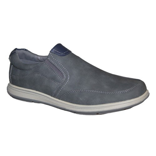 Front - Scimitar Mens Twin Gusset Casual Shoe