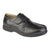 Front - Roamers Mens Leather XXX Extra Wide Touch Fastening Casual Shoe