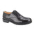 Front - Grafters Mens Leather Capped Oxford Laced Cadet Shoe