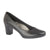 Front - Boulevard Womens/Ladies PU Leather Plain Court Shoe (55mm Heel)
