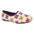 Front - Sleepers Womens/Ladies Gracie Floral Knitted Slipper