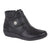 Front - Boulevard Womens/Ladies Wide Fit Ankle Boots