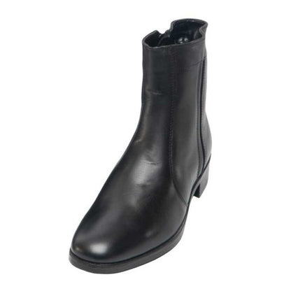Front - Scimitar Mens Inside Zip Lined Resin Sole Boots