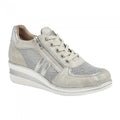 Front - Cipriata Womens Lace And Zip Trainers