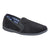 Front - Sleepers Mens Wilson Velour Slippers