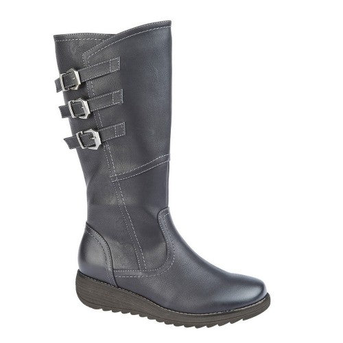 Front - Cipriata Womens/Ladies Latina Knee-High Boots