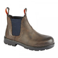Front - Roamers Boys Waxy Leather Ankle Boots