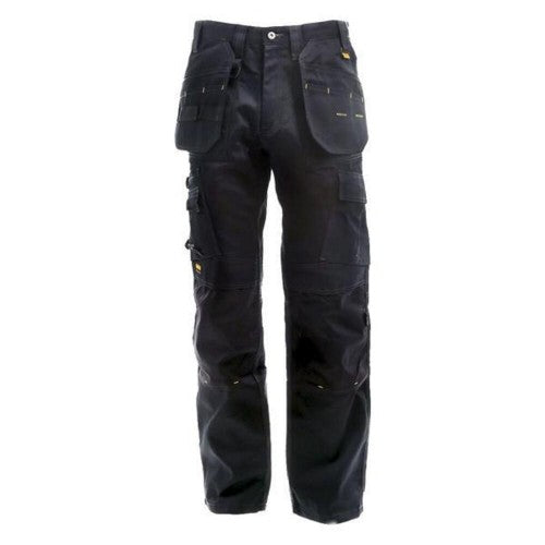 Front - Dewalt Mens Pro Tradesman Work Trousers