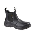 Front - Grafters Mens Leather Safety Boots