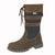 Front - Woodland Womens/Ladies Waxy Leather Calf Boots