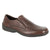 Front - IMAC Mens Leather Twin Gusset Casual Shoes