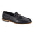 Front - Roamers Mens Leather Loafers