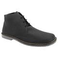 Front - Roamers Mens Waxy Leather Fulfit Desert Boots