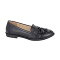 Front - Boulevard Womens/Ladies Matte Tassel Loafers