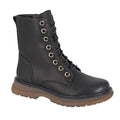 Front - Cipriata Womens/Ladies Lace Up Combat Boots