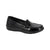 Front - Boulevard Womens/Ladies Patent PU Loafers
