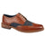 Front - Roamers Mens Checked Leather Brogues