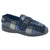 Front - Zedzzz Mens Peter Checked Slippers