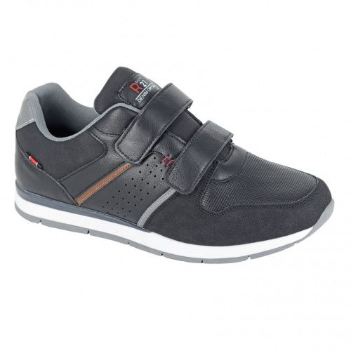 Front - R21 Mens Synthetic Nubuck Trainers