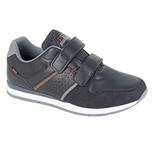 Front - R21 Mens Synthetic Nubuck Trainers