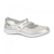 Front - Boulevard Womens/Ladies Sparkle Suede Touch Fastening Bar Shoes