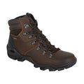 Front - IMAC Mens Waxy Leather Walking Boots