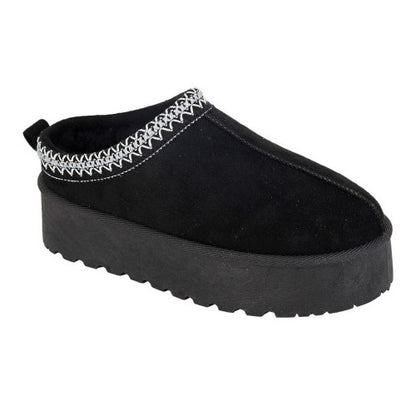 Front - Cipriata Womens/Ladies Danilla Braided Cuff Mules