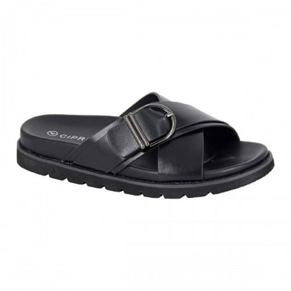 Front - Cipriata Womens/Ladies Dalia Mule Sandals