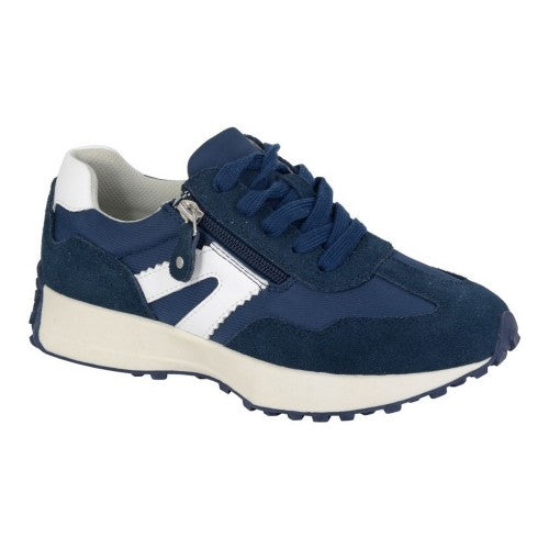 Front - Cipriata Womens/Ladies Ferrara Action Leather Trainers