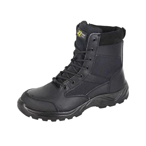Front - Grafters Mens DMZ 6 Leather Safety Boots
