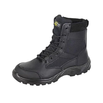 Front - Grafters Mens DMZ 6 Leather Safety Boots